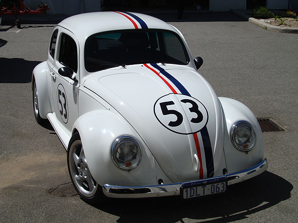 Herbie the Love Bug Volkswagen Beetle decal kit Posted on October 6th